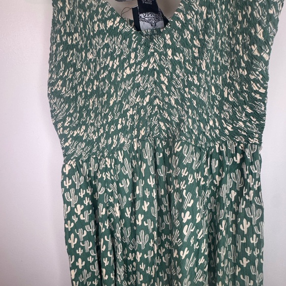 4/$10 Angie Cactus Print Women’s Dress - Picture 7 of 11